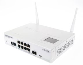Коммутатор Mikrotik, CRS109-8G-1S-2HnD-IN