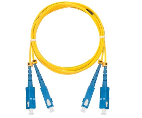 Коммутационный шнур оптический Nikomax NMF-PC2S2C2-SCU-SCU-001