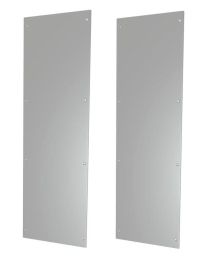 Стенка (к шкафу) Elbox EMS, комплект 2 шт, 1800х500 мм (ВхГ), цвет: серый