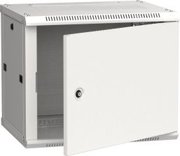Шкаф навесной ITK LINEA W, 19", 6U, 370х600х600 мм (ВхШхГ), дверь: металл, разборный, цвет: серый