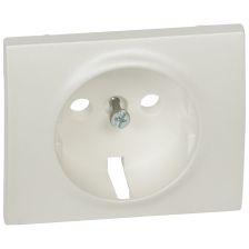 Лиц. панель розеточная Legrand Galea Life ,Schuko х 1, 53х64 мм (ВхШ), цвет: жемчуг (LEG.771520)
