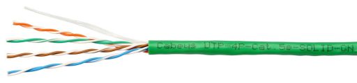 Кабель витая пара Cabeus UTP-4P-Cat.5e-SOLID-LSLTx-GN