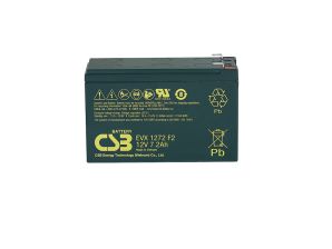 Аккумулятор для ИБП CSB Battery EVX, 94,3х64,8х150,9 мм (ВхШхГ),  необслуживаемый свинцово-кислотный,  12V/7,2 Ач, (EVX 1272)