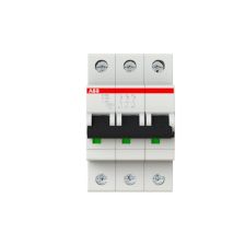 Автоматический выключатель ABB S200, 3 модуль, C класс, 3P, 32А, 6кА, (2CDS253001R0324)