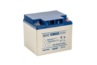 Аккумулятор Бастион SKAT SB, 171х198х166 мм (ВхШхГ) необслуживаемый свинцово-кислотный  12 V 42 Ач, цвет: бежевый, (SKAT SB 1240S)