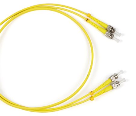 Коммутационный шнур оптический Hyperline FC-D2-9-ST/UR-ST/UR-H-2M-LSZH-YL