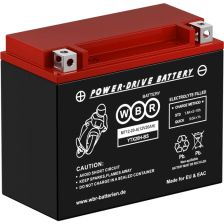 Аккумулятор для ИБП WBR MT, 155х87х175 мм (ВхШхГ),  необслуживаемый свинцово-кислотный,  12V/20 Ач, (MT12-20-A)