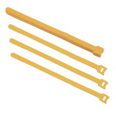 Стяжка кабельная на липучке Cabeus CLAMP-310-YL