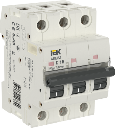 Автоматический выключатель IEK AR-M10N-3-C016