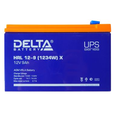 Аккумулятор для ИБП Delta Battery HRL 12-9 (1234W) X
