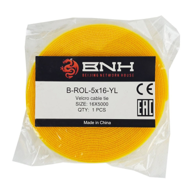 Лента липучая BNH B-ROL-5x16-YL