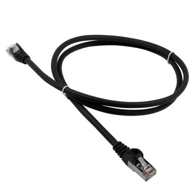 Шнур коммутационный Lanmaster LAN-PC45/S5E-5.0-BK