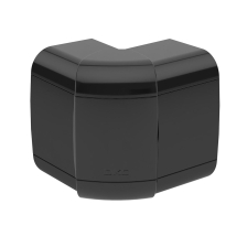 Изменяемый угол DKC In-Liner Front, внешний, для кабель-канала, 90х50 мм (ВхШ), цвет: чёрный