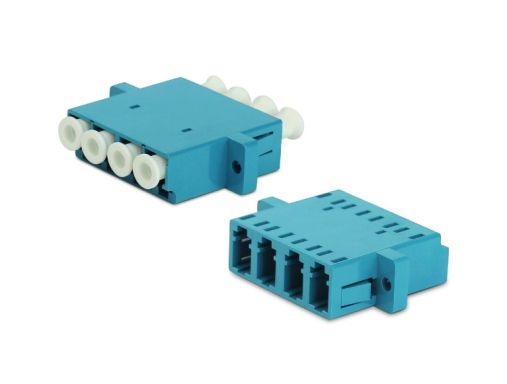 Проходной адаптер оптический Hyperline FA-P11Z-QLC/QLC-N/WH-BL