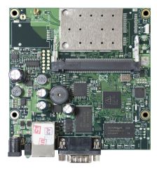 (Архив)Маршрутизатор Mikrotik, портов: 1, бескорпусный, RB411UAHR