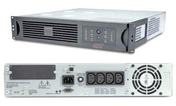 (Архив)ИБП APC line interactive RM, 1500ВА, линейно-интерактивные, в стойку,, 432х457х89 (ШхГхВ), 230V, 2U,  однофазный, Ethernet, (SUA1500RMI2U)