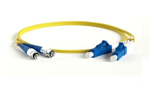 Коммутационный шнур оптический Lanmaster LAN-2ST-2FC/SU-10