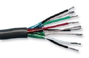 Кабель интерфейсный промышленный Belden, U/FTP, 9 пар., PVC, Ø 10,59мм, универсальный, цвет: хром
