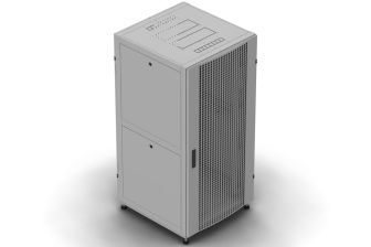 (Архив)Шкаф телекоммуникационный напольный RiT Floor L3, 24U, 1235х800х1000 мм (ВхШхГ), дверь: перфорация, боковая панель: сплошная, 2 части, разборны