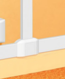 Т-образный отвод Legrand DLPlus, боков., для мини-канала, 40х32х16 мм (ВхШхГ), цвет: белый
