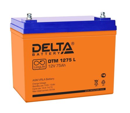 Аккумулятор для ИБП Delta Battery DTM 1275 L