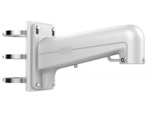 Кронштейн HIKVISION, 117х194х451 (ШхГхВ), на столб, для систем видеонаблюдения, материал: алюминий, цвет: белый