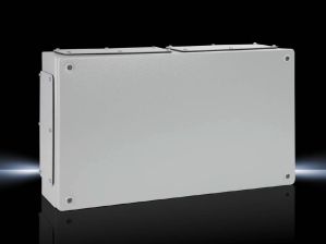 Шкаф электротехнический настенный Rittal, IP55, 300х500х120 мм (ВхШхГ), дверь: металл, сталь листовая, цвет: серый