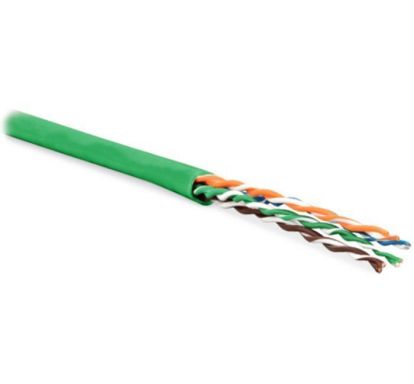 Кабель витая пара Hyperline UUTP4-C5E-P24-IN-LSZH-GN-305