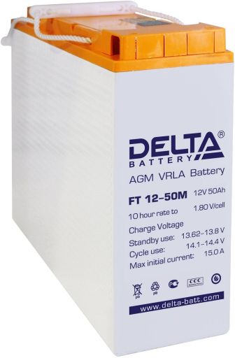 Аккумулятор для ИБП Delta Battery FT 12-50 M