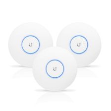 Точка доступа Ubiquiti, комплект 3 штуки, потребляемая мощность: 12 вт, UAP-Pro-3