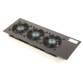(Архив)Вентиляторный модуль Siemon, 260V, вентиляторов: 3, 45 дБ, поток: 110 м3/ч, для шкафов, цвет: чёрный