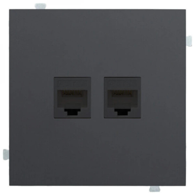 Лицевая панель розеточная Rikett 35442 MB