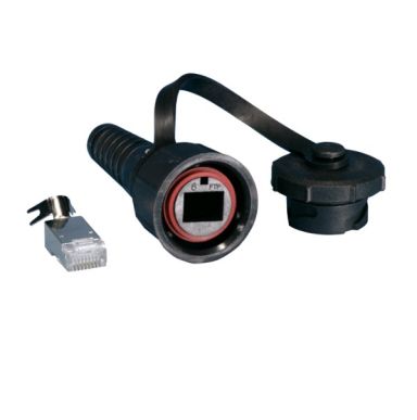 Разъём Hyperline PLUG-IE-8P8C-PV-C6-SH