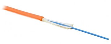 (Архив)Кабель ВО Belden Tight Buffer,  1хОВ, OM1 62,5/125, FRNC/LSNH, Ø 3мм, внутри зданий, небронированный, цвет: оранжевый