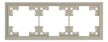 Рамка Rikett Classic, цвет: латте (35930 LT)