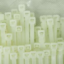 Стяжка кабельная BNH, неоткрывающаяся, 3,6 мм Ш, 200 мм Д, 100 шт, материал: нейлон, цвет: белый