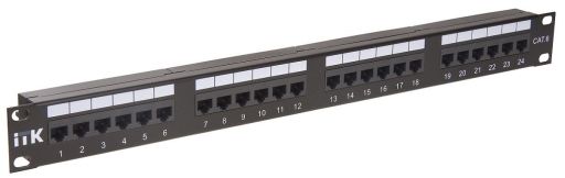 Коммутационная патч-панель ITK PP24-1UC6U-D05