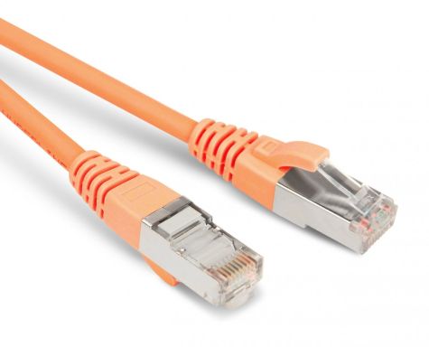 Шнур коммутационный Hyperline PC-LPM-STP-RJ45-RJ45-C5e-10M-LSZH-OR