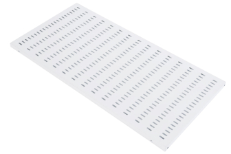 Полка ЦМО СВ-У, усиленная, 1U, 25х496х1000 мм (ВхШхГ), для шкафов и стоек, цвет: серый