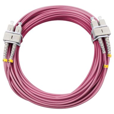Коммутационный шнур оптический Cabeus FOP-50-OM4-SC-SC-10m