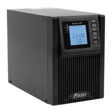 ИБП Powerman ONLINE, 1000ВА, lcd, встроенный байпас, онлайн, в стойку, 144х293х209 (ШхГхВ), 220V,  однофазный, Ethernet, (POWERMAN Online 1000)