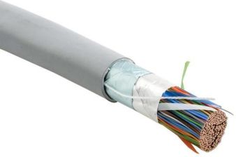 (Архив)Кабель многопарный RiT, F/UTP, 100 пар., кат. 5е, PVC, 500м, катушка, цвет: серый