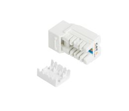 Модуль универсальный Nikomax Fast Termination, keystone, 1хRJ45(8P8C), Krone, кат. 5е, 100 Мгц, неэкр., цвет: белый