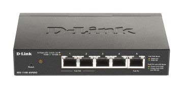 Коммутатор D-Link, DGS-1100-05PDV2/A1A