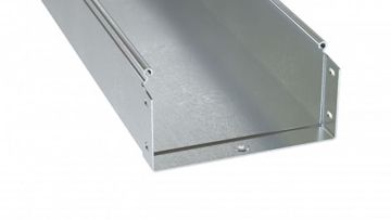 Металлический лоток DKC S5 Combitech, стандартный, неперфорированный, 100х80х3000 (ШхВхД), толщина: 2 мм, сталь, покрытие: горячий цинк