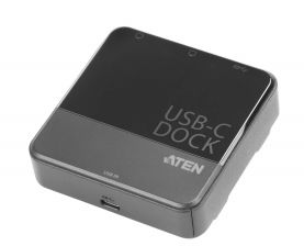 Док-станция Aten, портов: 1, USB, HDMI 2 порта, (UH3233-AT)