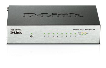 Коммутатор D-Link, DGS-1008D/J2A