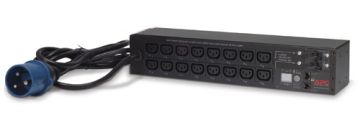 Блок силовых розеток APC, IEC 320 C13 х 16, вход IEC 320 C13, шнур 3,05 м, 89мм 32А, чёрный