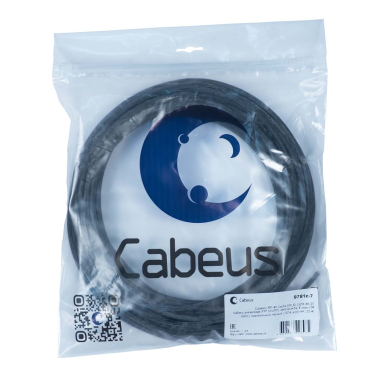 Кабель витая пара Cabeus UTP-4P-Cat.5e-SOLID-LSZH-BK-25