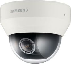 (Архив)Сетевая IP видеокамера Samsung, купольная, помещение, 2Мп, 1/3’, 1920х1080, цв:0,1лк, ч/б:0,01лк, об-в:3мм, SND-6084P 